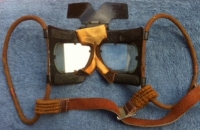 R.A.F. FLYING GOGGLES (MkIVB) 1940 ´WITH SUN SHIELD´Battle of Britain´Type.