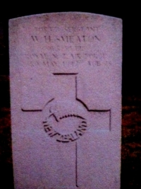 NEW ZEALAND CASUALTY (75 Sqd RNZAF) Wellingtons. WW2 Group + Memorial Cross