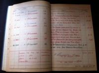 RAF/RAAF 467 Sqd,(Lancasters) Log Book & medals.30 Sorties inc DRESDEN FIRE RAID