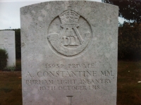MILITARY MEDAL (&Bar)1915 Trio & Italian War Cross.´A´Coy,13/Durham Light Infantry (K.I.A.)
