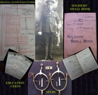 1914-15 Star Trio & Plaque (+superb items) K.I.A.Battle of Monchy, 11.4.1917.(ARRAS) 10th HUSSARS.