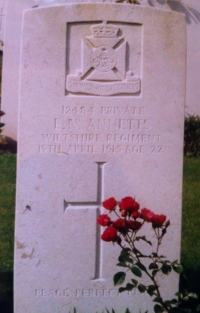 TWO BROTHERS. Both 1915 Trios, (BOTH KILLED IN ACTION) 2nd WILTSHIRE Regt. (From Winterslow)