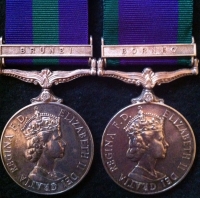 THREE EXCELLENT GSM & CSM "MULTI- CLASP" PAIRS THE 1st ROYAL GREENJACKETS. 
