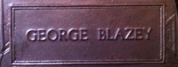 Q.S.A, 1914 Star & Bar Trio & Plaque: (3rd Rifle Brigade) KIA. 22nd Oct, 1914. To: 8315. Pte G. BLAZEY, RIFLE BDE. An early \