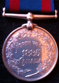 NORTH WEST CANADA MEDAL (1885).To: S