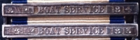 AN IMPORTANT TWO CLASP N.G.S.MEDAL for \"THE AMERICAN WAR of 1812\" [Ap & May] BOAT SERVICE [1813] & [8th APRIL] BOAT SERVICE [1814] To: Mid, F. L\