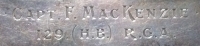 AN EXCELLENT "OLD CONTEMPTIBLE"(Battle of Langemarck) MILITARY CROSS, 1914 Star & Bar Trio with Pre-War L.S.G.C. To: 15725. CSM-BSMjr-Major. F. Mc Kenzie, 111 & 129 Heavy Bty R.G.A. (Won M.C. near Pilkelm Ridge) 