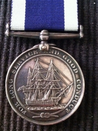A PLEASING GROUP of FOUR VICTORIAN ROYAL NAVY LONG SERVICE & GOOD CONDUCT MEDALS.