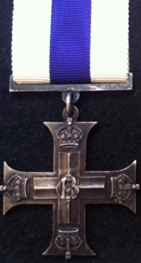 A SUPERB \"HAND TO HAND COMBAT\" MILITARY CROSS & PAIR
(M.I.D.) To: Pte - 2/Lt W. FARRIMOND 1/28th London Regt (1st Artists Rifles) & 8th & 15th ROYAL WARWICKSHIRE REGt . 
From Wigan Lancs.A Vicar after WW1.
