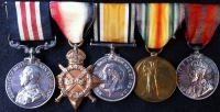 AN UNUSUAL \"FATHER & SON\" CRIMEA & Turkish Crimea, 1st Coldstream Gds & GREAT WAR \"LOOS\" MILITARY MEDAL & 1915 Trio,141st Field Amb, R.A.M.C, Defence Medal & Met\