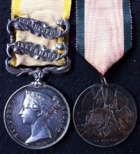AN UNUSUAL \"FATHER & SON\" CRIMEA & Turkish Crimea, 1st Coldstream Gds & GREAT WAR \"LOOS\" MILITARY MEDAL & 1915 Trio,141st Field Amb, R.A.M.C, Defence Medal & Met\
