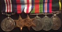 An Outstanding "12th SS MURDER DIVISION" MILITARY MEDAL 
with T.F.E.M. To: 6206751 Cpl E.J. SIGALL. 2/DEVON. REGt, (7th Div.) who on 26th April 1945 took on two units of the infamous 12th SS Panzer "Murder" Division, 