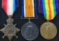 A Well Documented & EXTREMELY RARE  "EIGHT CLASP" Queens South Africa Medal & 1914-15 TRIO, Medical Group of Five. To: 38701. Sgt J.H. NOSWORTHY. R.A.M.C. (With previous service with Royal Canadian Dragoons)