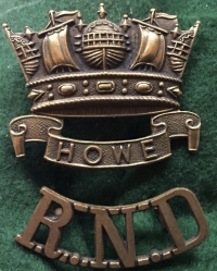A RARE & DESIRABLE ROYAL NAVAL DIVISION (RNR) 
1914 Star & Bar Trio. To: A.2392. P. RYAN. SEA, R.N.R. 
HOWE BTN R.N.D. (A PRE-WAR SEAMAN (AB) on SS. LUSITANIA).
(Deserted in Liverpool)  