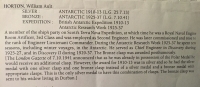 AN INTERNATIONALLY IMPORTANT “TERRA NOVA” (Scott Antarctic Expedition) POLAR MEDAL [ANTARCTICA 1910-1913] [ANTARCTICA 1925-1937] & 1914-15 “JUTLAND” TRIO. 271668.W.A. HORTON, TERRA NOVA.