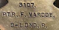 A Superb Somme (1916) MILITARY CROSS, “Hand to Hand”,Revolver Trench Kill. Pte-W/Com, F.H.L.VARCOE. Hill 60, 9th London (Q.V.R’s),
10th Midd’x, Lt 2/5th Glouc’ (M.C.) RFC,(10sqd),RAF.MID 1945) & Air Efficiency.