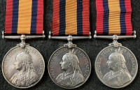 An Unusual Collection of 16 QUEEN’S SOUTH AFRICA MEDALS from the rare small local units. ALL medals are in outstanding condition with totally original surfaces having seldom been worn. An exceptional grouping.