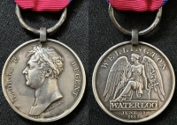 An Exceptional & Rare “HEAVY CAVALRY” WATERLOO MEDAL. 
To: SAMUEL BULL, 1st (King’s) REG. DRAGOON GUARDS.
One of the Premier Guards Units which suffered a very large number of casualties at Waterloo.