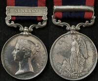 A Rare & Desirable “CHARGE of ALIWAL” Sutlej Medal.
SOBRAON Clasp & ALIWAL Reverse. To: WILLIAM PARRY 16th LANCERS.